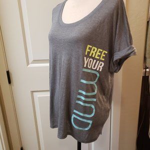 Grey Workout t-shirt